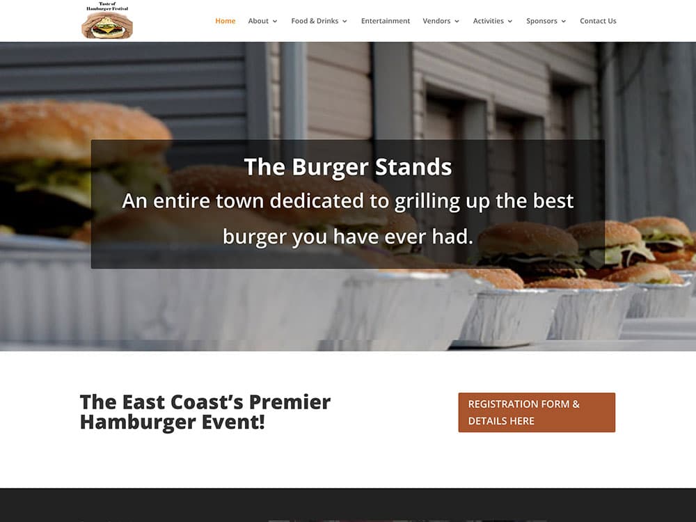 SSMCreative Web Design Project: Taste of Hamburger Website Redesign